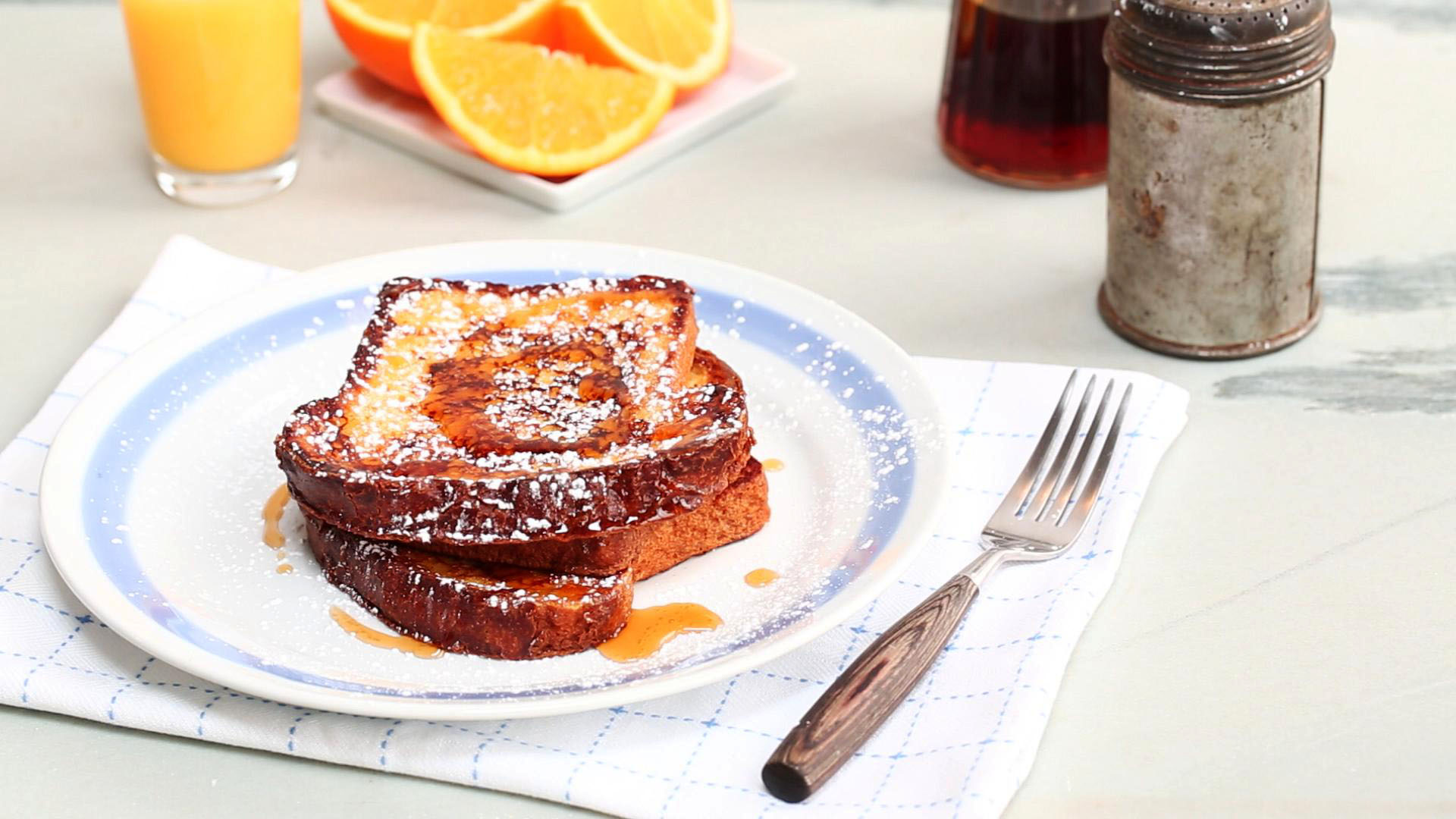 Portuguese Sweet Bread French Toast